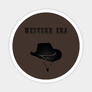 Western Era - Cowboy Hat 5 Magnet